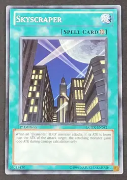Yugioh TCG - Skyscraper - LCGX-EN082 - NM/LP - 1st Ed. - The Duel Academy - 2011 - Image 1