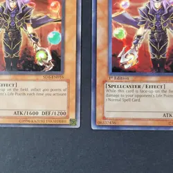 Yugioh TCG - 2x Rapid Fire Magician - SD6-EN016 - LP/NM - 1st Ed -  Common 2005 - Image 3