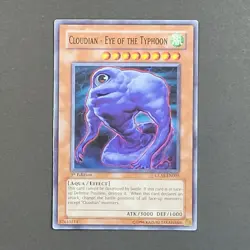 Yugioh TCG - Cloudian Eye of the Typhoon - GLAS-EN005 - NM - Super Rare 1st 2007 - Image 3