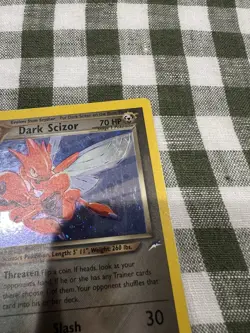Pokemon Dark Scizor 1st Edition Holo Card 9/105 Neo Destiny Vintage LP - Image 6