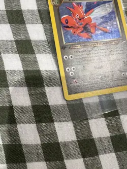 Pokemon Dark Scizor 1st Edition Holo Card 9/105 Neo Destiny Vintage LP - Image 7