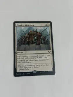 Flawless Maneuver Commander Masters Regular Rare Card - Image 1
