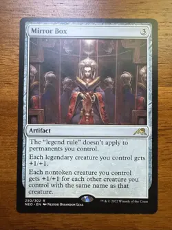 Mirror Box Kamigawa: Neon Dynasty Magic: The Gathering Card Mint Condition - Image 1