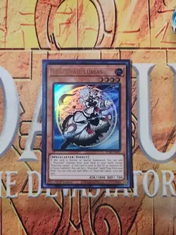 Dracotail Lukias JUSH-EN001 Ultra Rare 1st Edition NM Yugioh  - Image 1