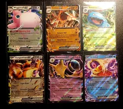 PokÃ©mon TCG: Scarlet & Violet 151 - 6 EX Card Lot - Unplayed NM Double Rare - Image 1