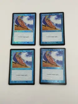 MTG Judge DCI Promos Counterspell Foil x 4 - Image 1