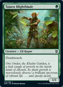 Tajuru Blightblade - Near Mint MTG Zendikar Rising - Image 1