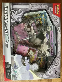 Pokemon Houndstone EX Box STELLAR CROWN/TWILIGHT MASQUERADE PACKS-NEW SEE PICS - Image 1