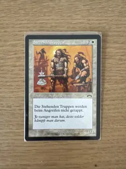 Standing Troops Exodus Magic Card MTG English (Standing Troops) 22/143 - Image 1