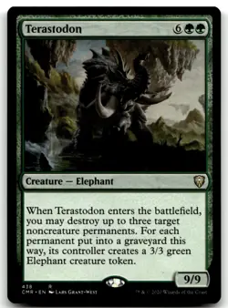 MTG Terastodon R Commander Legends 438 LP - Image 1