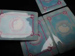Pokemon Bandai Promo Waterproof Bathroom Menko Card x4 Gliscor Mantyke etc #40 - Image 10