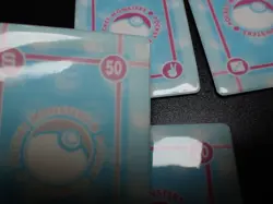 Pokemon Bandai Promo Waterproof Bathroom Menko Card x4 Gliscor Mantyke etc #40 - Image 15
