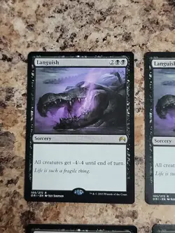 MTG Languish x4 Origins Regular Non-foil Playset  - Image 3