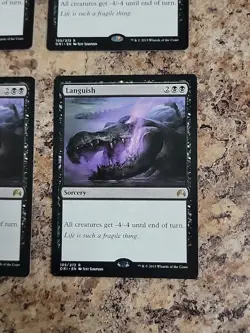MTG Languish x4 Origins Regular Non-foil Playset  - Image 5