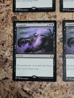 MTG Languish x4 Origins Regular Non-foil Playset  - Image 6
