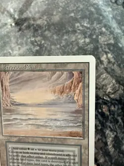 MTG Magic the Gathering Underground Sea Dual Land Revised Edition - Image 4