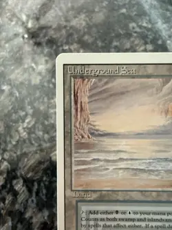 MTG Magic the Gathering Underground Sea Dual Land Revised Edition - Image 5