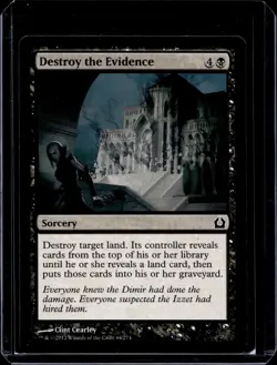 Destroy the Evidence [Return to Ravnica] Magic MTG - Image 1