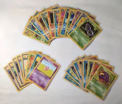 Pokemon TCG 1st Edition Fossil Common and Uncommon Set Vintage - Image 1