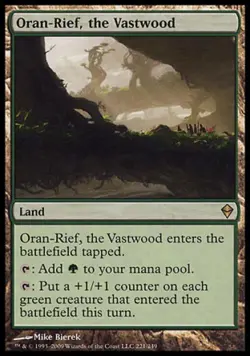 Oran-Rief, the Vastwood - Medium Play MTG Zendikar - Image 1
