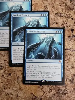 3x Magic the Gathering MTG Crush of Tentacles (53) Oath of the Gatewatch X3 - Image 3