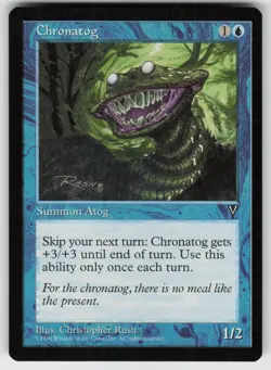 MTG Visions # Chronatog Lightly played tcg - Image 1