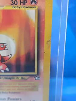 Pokemon Neo Genesis Unlimited Non-Holo Rare Magby 23/111 NM-LP - Image 3