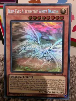 YUGIOH! Blue-Eyes Alternative White Dragon (Ghost Rare) GFTP-EN129 1st Edition - Image 1