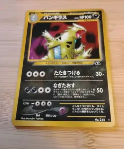 Dark Houndroom Holo card  Pockemon/Pocketmonster  #  248 Crossing the Ruins  - Image 11