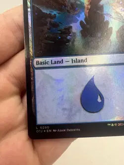 MTG Island (0280) (Foil) Outlaws of Thunder Junction Magic The Gathering NM - Image 6