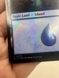 MTG Island (0280) (Foil) Outlaws of Thunder Junction Magic The Gathering NM - Image 8