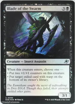 MTG: Edge of Eternities â€” Blade of the Swarm â€” Foil - Image 1