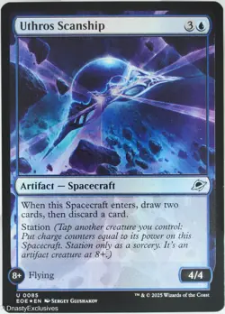 MTG: Edge of Eternities â€” Uthros Scanship â€” Foil - Image 1