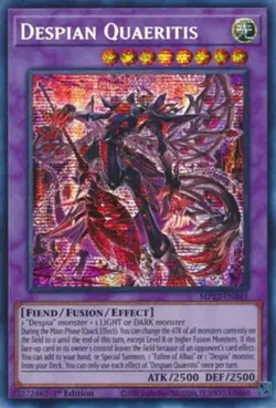Yugioh! LP Despian Quaeritis - MP22-EN141 - Prismatic Secret Rare - 1st Edition  - Image 1