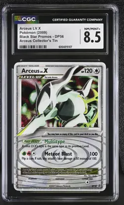 CGC 8.5 Arceus LV.X 2009 Black Star Promos DP56 Holo Pokemon Card psa - Image 1