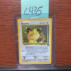 Meowth GB Black Star Promo #10 PokÃ©mon Card WOTC Vintage Rare c435 - Image 8