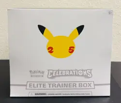 Pokemon TCG: 25th Anniversary Celebrations Elite Trainer Box ETB - New Sealed! - Image 1