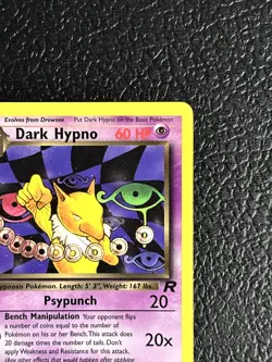 Dark Hypno 26/82  - Pokemon Team Rocket - 1st Edition - Non-Holo Rare - Image 2