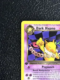 Dark Hypno 26/82  - Pokemon Team Rocket - 1st Edition - Non-Holo Rare - Image 5