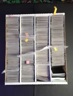 yugioh huge box of cards full of holos super rares rares etc (2800+ cards) - Image 1