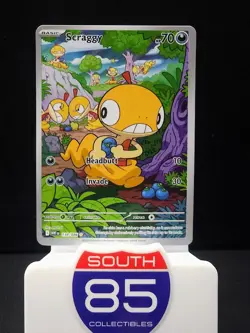 Pokemon White Flare Scraggy Illustration Card 138/086 English NM Holo  - Image 1