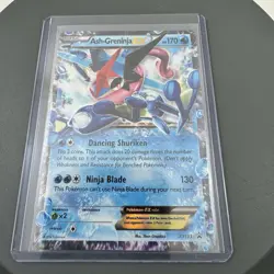 PokÃ©mon TCG Ash-Greninja EX Black Star Promo Holo Card XY133 - Image 12
