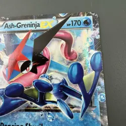 PokÃ©mon TCG Ash-Greninja EX Black Star Promo Holo Card XY133 - Image 4