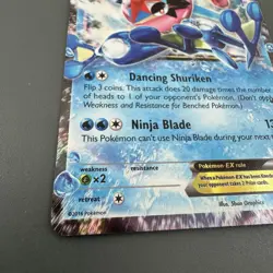 PokÃ©mon TCG Ash-Greninja EX Black Star Promo Holo Card XY133 - Image 6