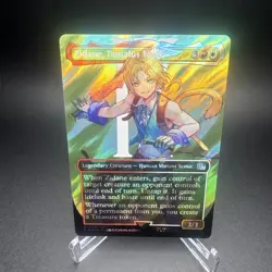 Zidane, Tantalus Thief Borderless Surge Foil - Final Fantasy MTG - Image 1