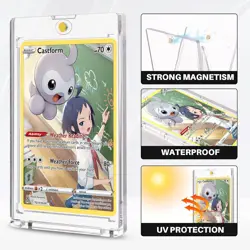 10ct Magnetic Card Holder for Trading Cards, 35pt 10, Clear  - Image 4