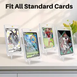 10ct Magnetic Card Holder for Trading Cards, 35pt 10, Clear  - Image 5