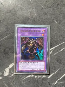 Yugioh Thousand-Eyes Restrict RP02-EN021 Ultra Rare Orignal Print  - Image 1