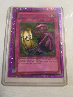 Yugioh - Fake Trap - MRD-056 - Light Play - 1st Ed - Rare Metal Raiders Vintage - Image 1