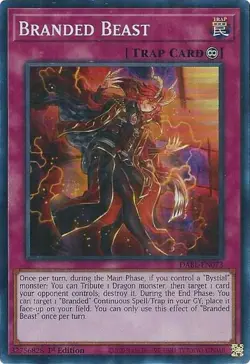DABL-EN073 Branded Beast Super Rare 1st Edition Near Mint YuGiOh TCG - Image 1